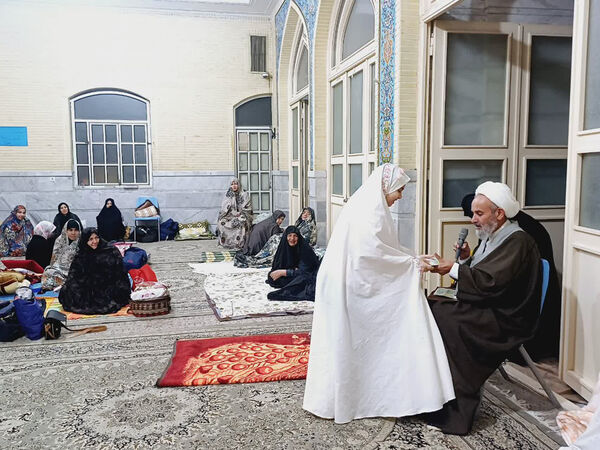 اعتکاف رمضانیه نوجوانان در قم