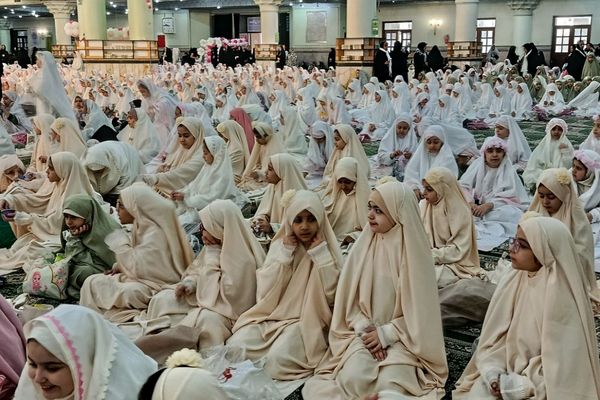 جشن بندگی دختران ناحیه دو شهرری 