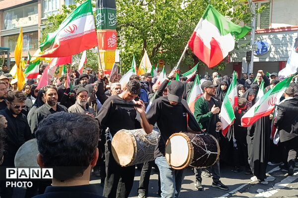 مراسم چهلمین روز شهادت رهبر شهید 