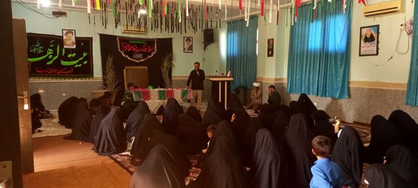 تشییع شهید گمنام در بوموسی 