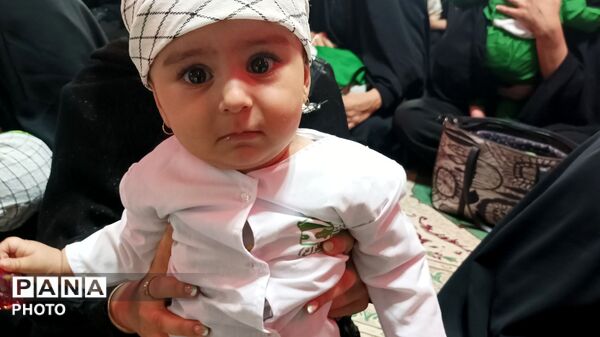 مراسم شیرخوارگان حسینی در مهدیه معلا شهر میلاجرد