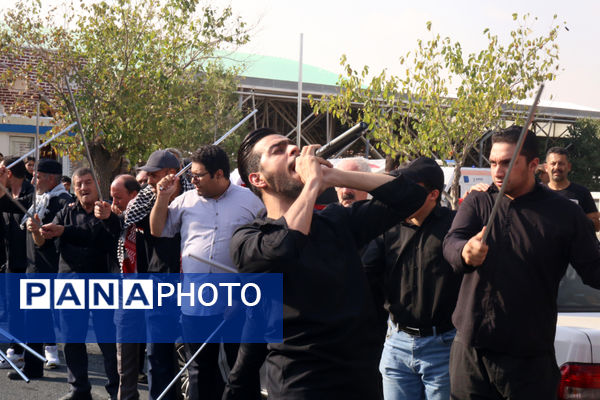 پیاده‌روی جاماندگان اربعین حسینی در تبریز