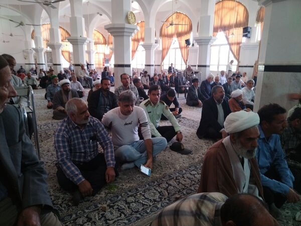 نماز جمعه در خلیل آباد