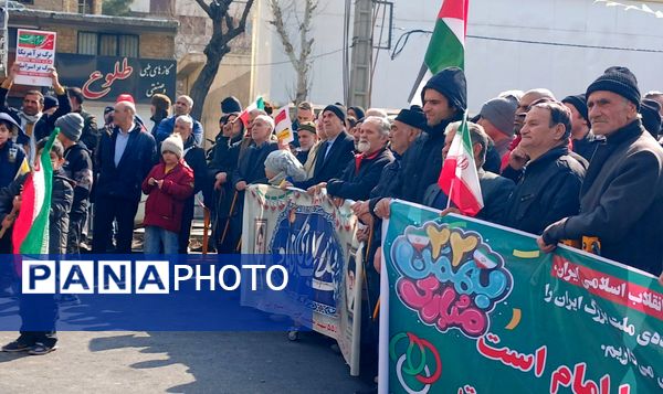 حضور پرشور و باشکوه مردم محمدشهر در راهپیمایی ۲۲بهمن