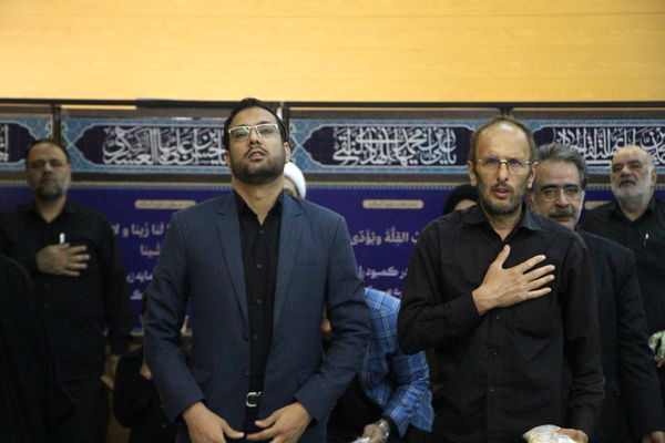 مراسم روضه اباعبدالله حسین (ع) در دفتر نماینده ولی فقیه یزد