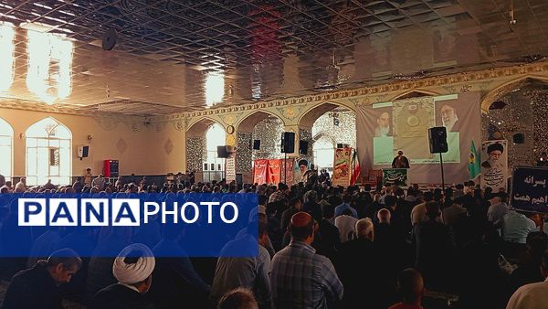 نماز عبادی سیاسی جمعه کاشمر 