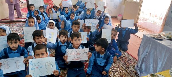 جشن روز جهانی تخم مرغ در کودکستان آفتاب