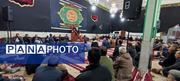 مراسم عزاداری ایام فاطمیه در شهرستان خلیل‌آباد