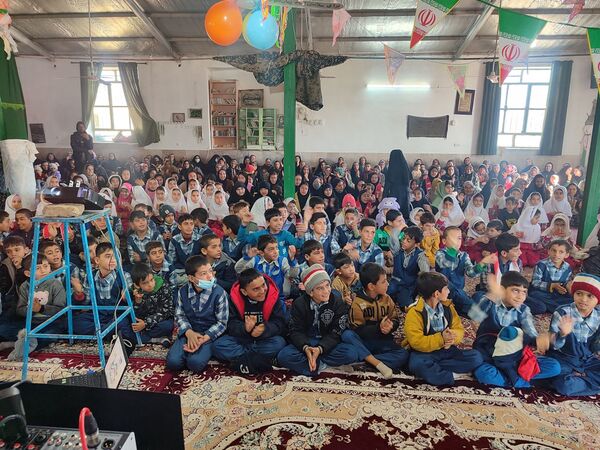 جشن باشکوه نیمه شعبان در روستای درخت سنجد ‌