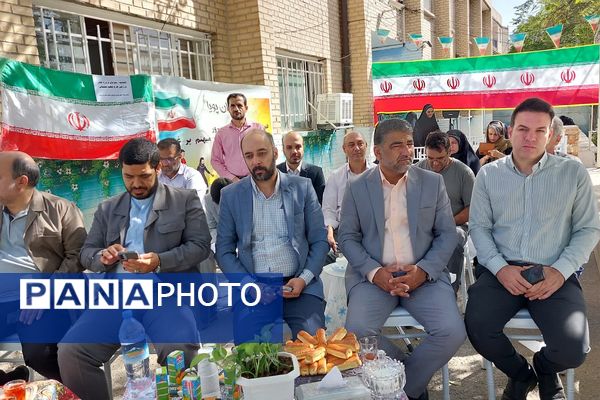 افتتاح زمین چمن مدرسه امام رضا(ع) پردیس