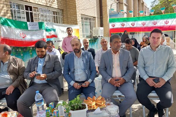 افتتاح زمین چمن مدرسه امام رضا(ع) پردیس
