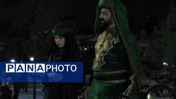 تعزیه خوانی در شهرک شهید بهشتی منطقه ۱۴ تهران در شب‌های محرم
