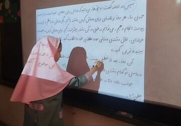 برگزاری املای خلاق در کلاس‌های پروین اعتصامی با استقبال دانش‌آموزان