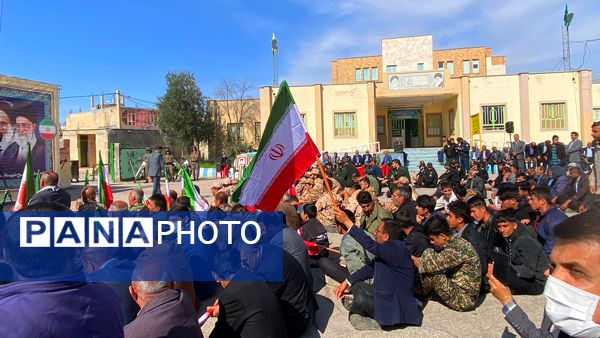 رزمایش اقتدار پیامبر اعظم(ص) در شهرستان لنده 