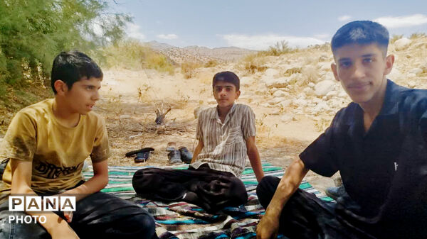 اردوی یک‌روزه طرح اوقات فراغت تابستانه دانش‌آموزان روستای تمنک به همت بسیج دانش‌آموزی