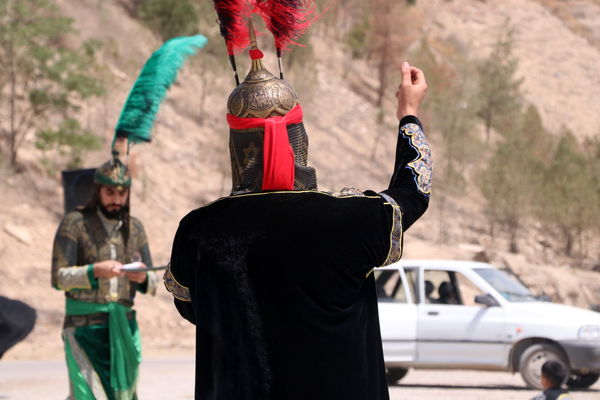آیین شبیه خوانی عاشورای حسینی در آشخانه