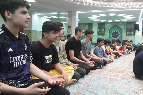 اعتکاف دانش‌آموزی شهرستان سنندج