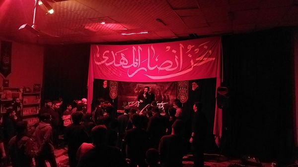 مراسم دهه فاطمیه در هیئت انصار المهدی نیشابور 