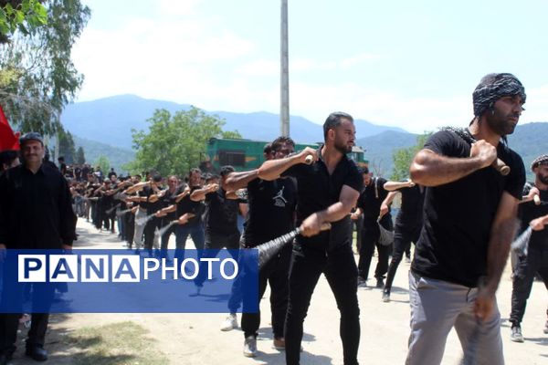 عزاداری عاشورای حسینی در بخش کلباد گلوگاه 