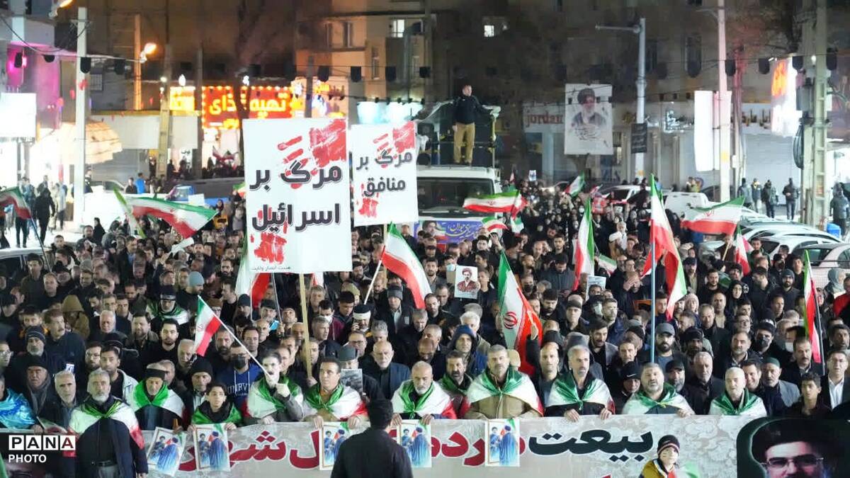 راهپیمایی امت شهید پرور کمالشهر  