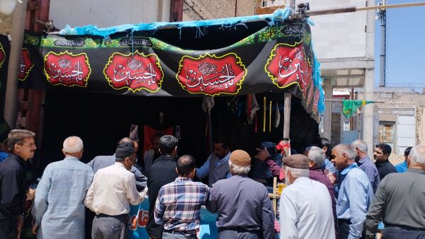 برپایی موکب در شهرستان خلیل آباد 