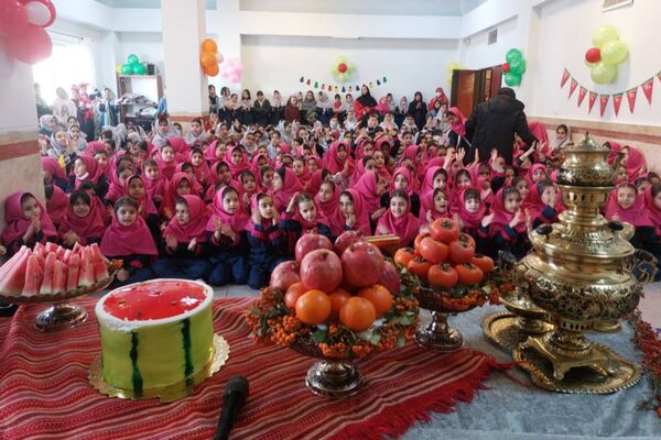 جشن یلدا در مدرسه شهید اسماعیلی عقدا پردیس