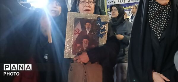 تجمع پرشور مردم ساوجبلاغ برای شکست رژیم صهیونی 