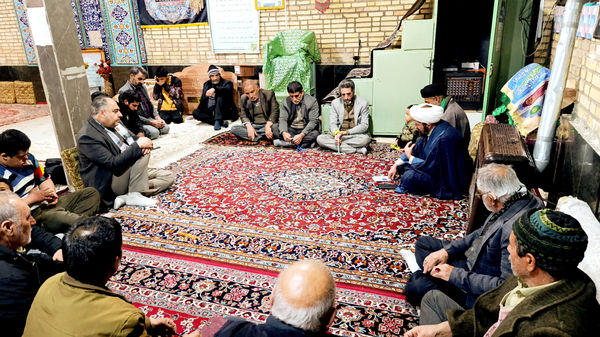 نشست هماهنگی اعتکاف در شهر سفیددشت