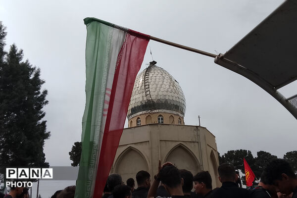 مراسم تشیع شهید جوان یوسف‌آباد