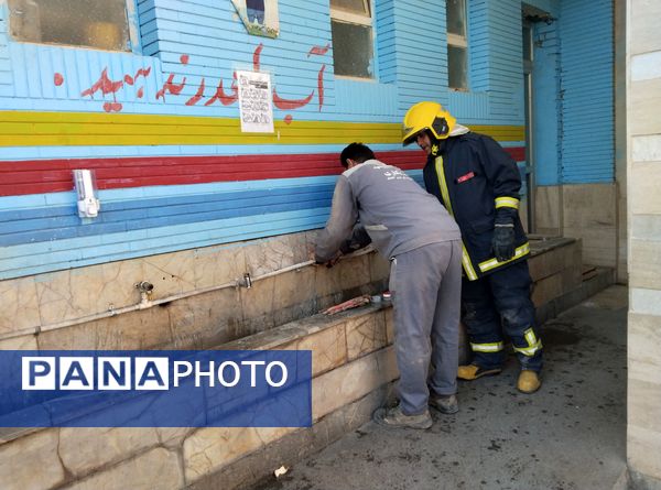 مانور سراسری زلزله در رضویه