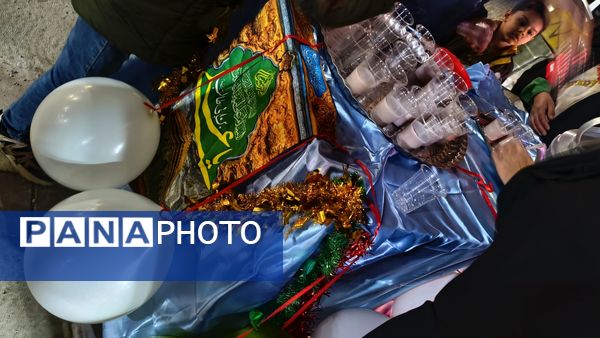 موکب مادرانه شنبه های ام البنینی در بازار  سرخس