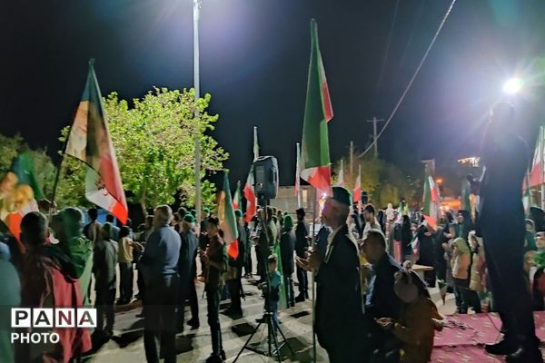 هفتاد و ششمین شب از اجتماعات خیابانی در حسینیه شهدای شهر بار
