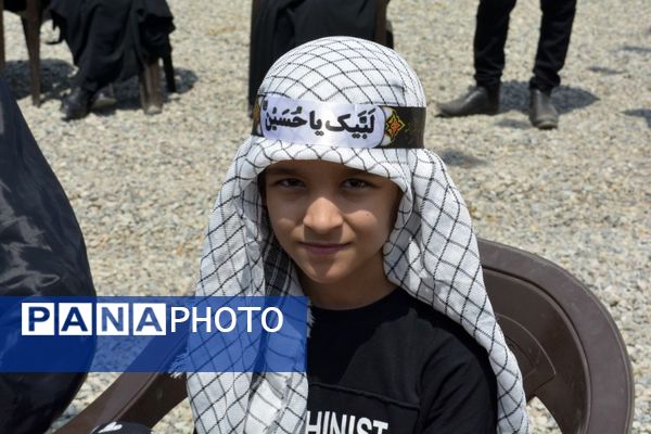 پیاده روی دلدادگان اربعین حسینی ع در اسلامشهر به سوی امامزاده اسماعیل