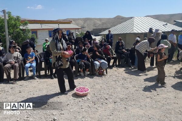 مراسم گلابگیری در روستای طارس شهرستان فیروزکوه