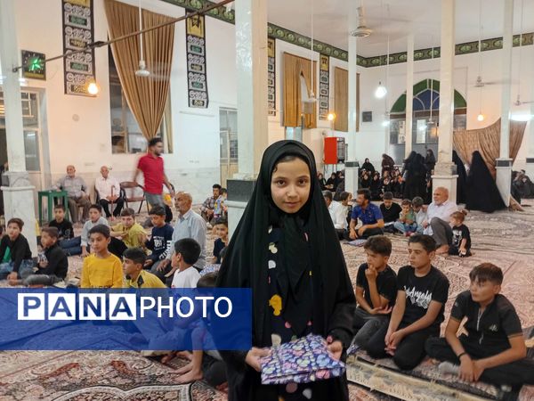 تقدیر از دانش‌آموزان فعال روستای نقاب