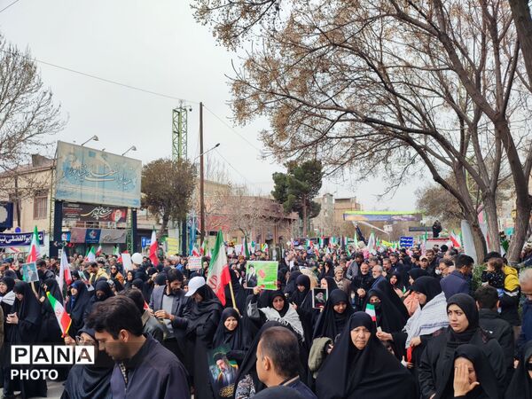 قاب پانا میزبان راهپیمایی روز قدس در شهرستان نیشابور 