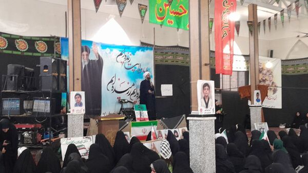 اجتماع زینبیون در زاوه