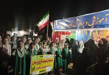 شب همدلی و شکوه در موکب آموزش و پرورش ناحیه ۳