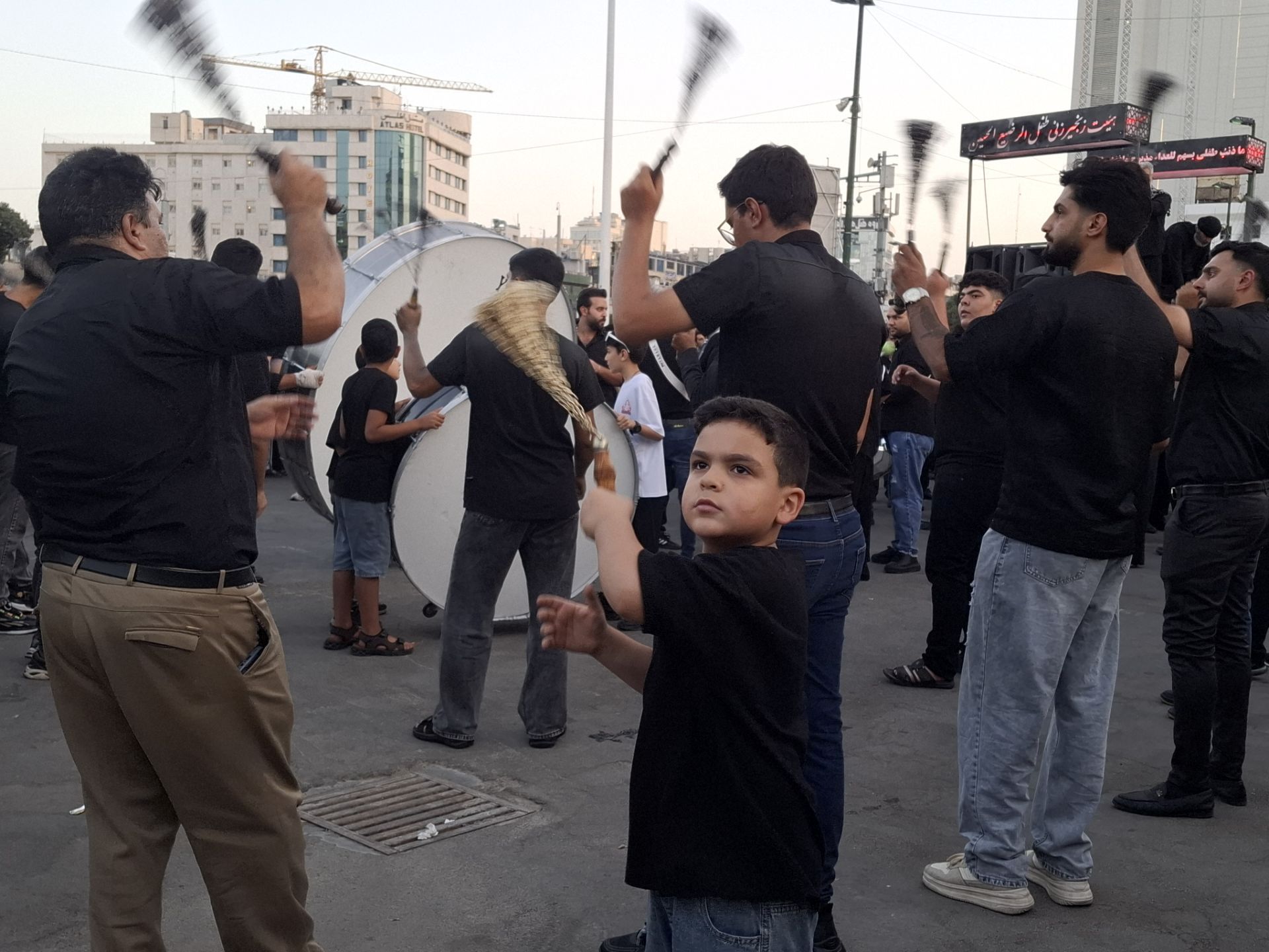 مراسم پیاده روی جاماندگان اربعین حسینی در مشهد