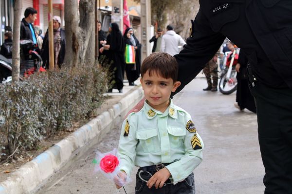 حضور پرشور مردم سملقان در راهپیمایی ۲۲ بهمن