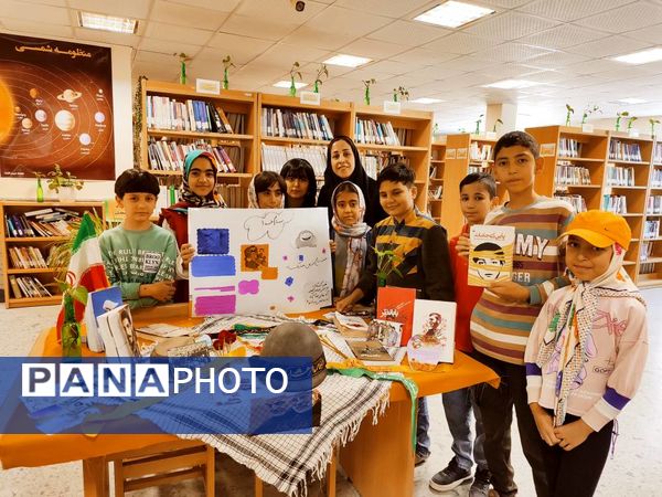 هفته دفاع مقدس در کتابخانه الزهرا بجنورد