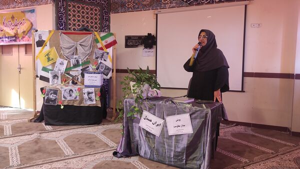 برگزاری پویش بر مدار مقاومت در گلوگاه 