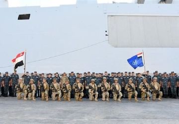 نیروهای مصر برای تمرین «دریای دوستی ۲۰۲۵» وارد ترکیه شدند