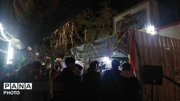 موکب عاشقان امام رضای نیشابور در سی و نهمین شب از اجتماعات مردمی 