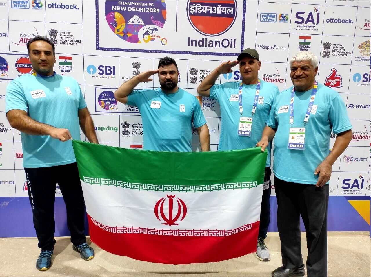 پارا دوومیدانی قهرمانی جهان خسروی با شکستن رکورد طلایی شد