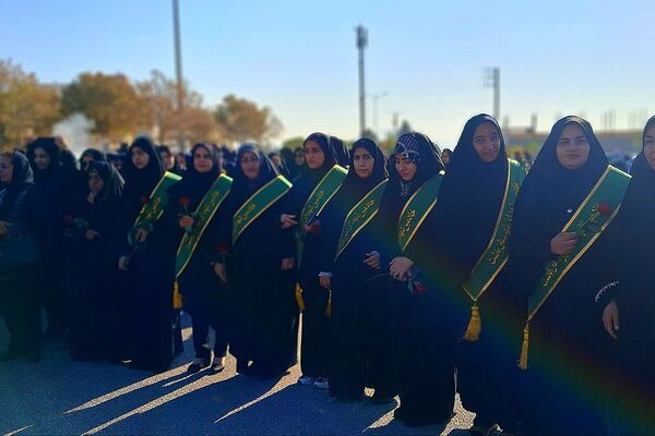 استقبال باشکوه از پیکر۶ شهید گمنام در شهرستان باشت