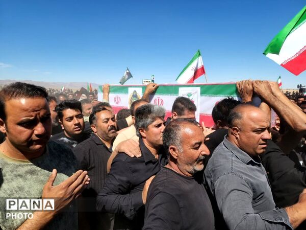 تشییع باشکوه  دومین شهید ابرکوه