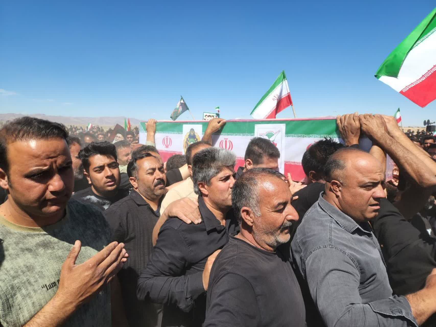 تشییع باشکوه  دومین شهید ابرکوه