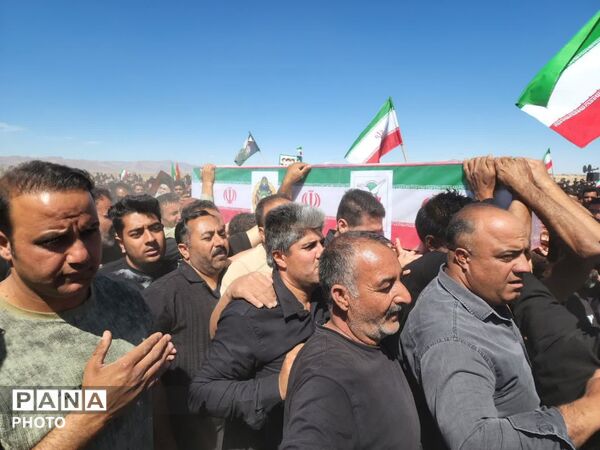 تشییع باشکوه  دومین شهید ابرکوه