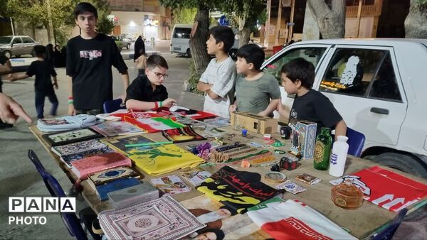 حضور پرشور نوجوانان ابرکوهی در تجمعات شبانه